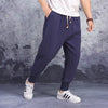 Harko Harembroek Heren | Katoen-Linnen, Elastische Taille, Baggy Model
