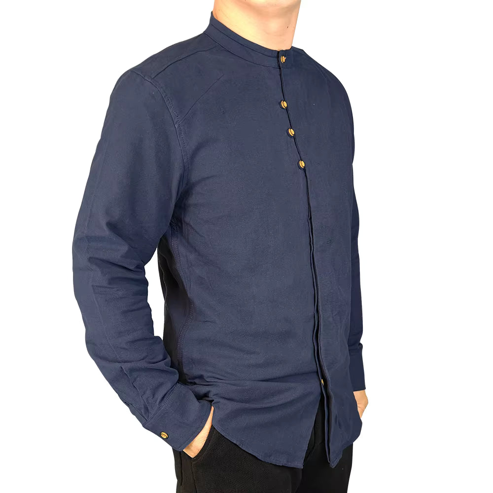 Blauw / Asiatische maat 2XL