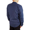 Hiroshi Heren Overhemd | Linnen, Slim Fit, Opstaande Kraag