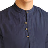 Hiroshi Heren Overhemd | Linnen, Slim Fit, Opstaande Kraag