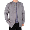 Hiroshi Heren Overhemd | Linnen, Slim Fit, Opstaande Kraag