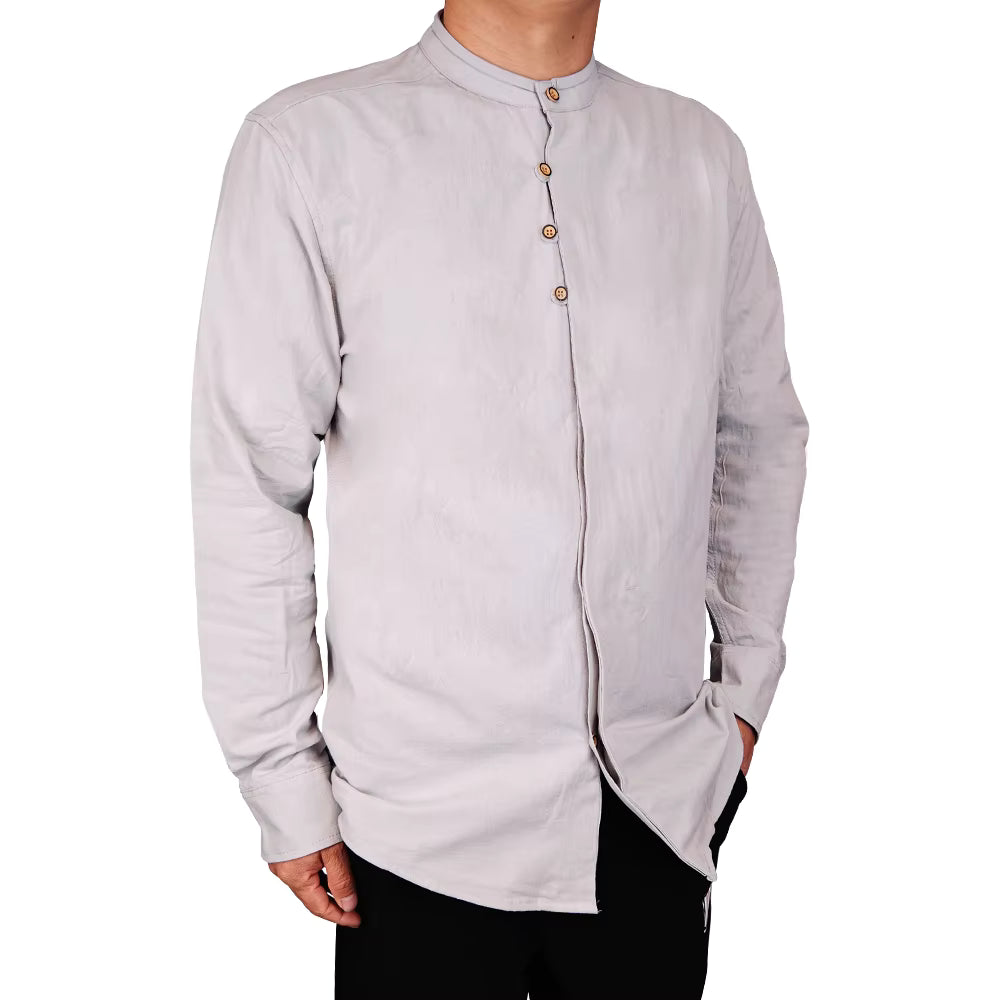 Lichtgrijs / Asiatische maat 2XL