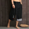 Kaito Heren Broek | Linnen, Cropped Losse Pasvorm