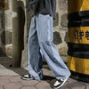 Sento Heren Jeans | Losse Pasvorm, Wijde Pijpen, Katoen-Polyester Mix