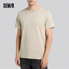 Sento Heren T-shirt | 100% Katoen, Korte Mouwen, Effen Kleur